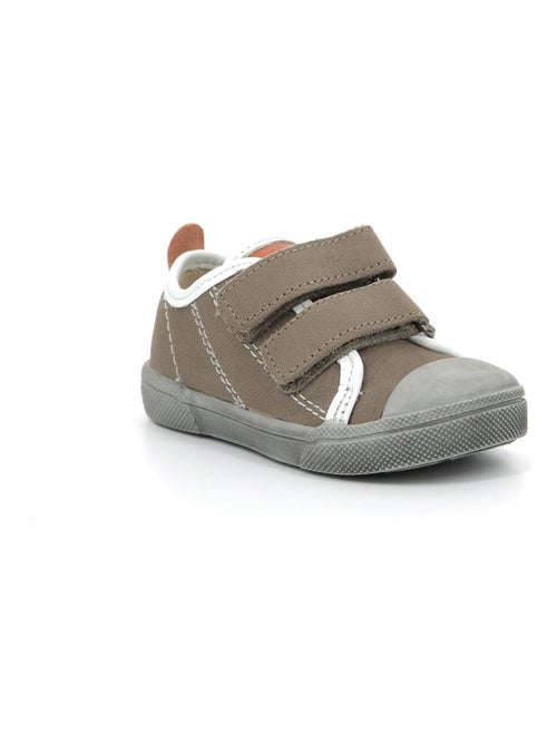 Sneakers basses Cuir Keppy Mod 8 - Kiabi