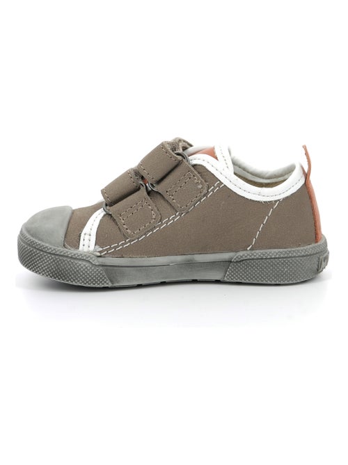 Sneakers basses Cuir Keppy Mod 8 - Kiabi