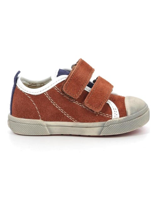 Sneakers basses Cuir Keppy Mod 8 - Kiabi