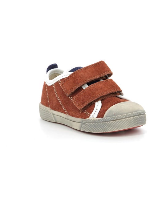 Sneakers basses Cuir Keppy Mod 8 - Kiabi