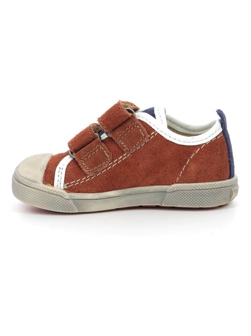 Sneakers basses Cuir Keppy Mod 8 - Kiabi