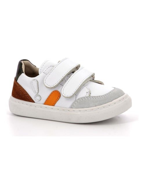 Sneakers basses Cuir Sneakratch Aster - Kiabi