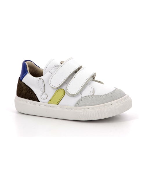 Sneakers basses Cuir Sneakratch Aster - Kiabi