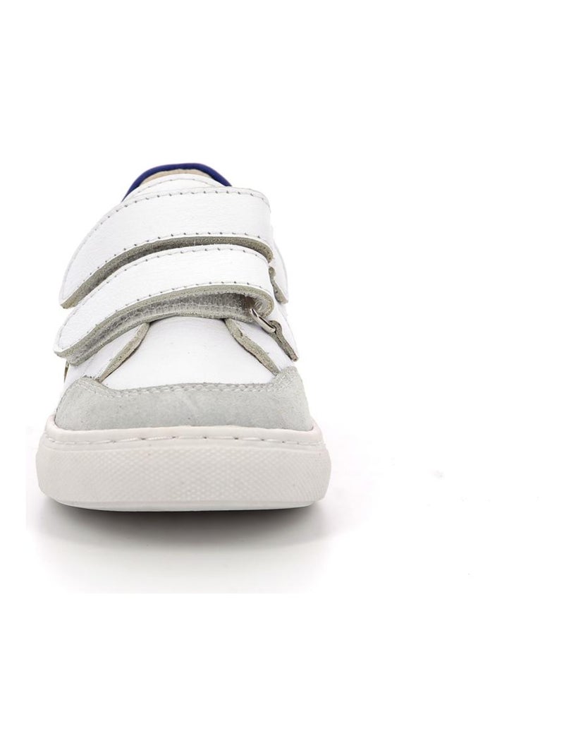 Sneakers basses Cuir Sneakratch Aster Multicolore - Kiabi