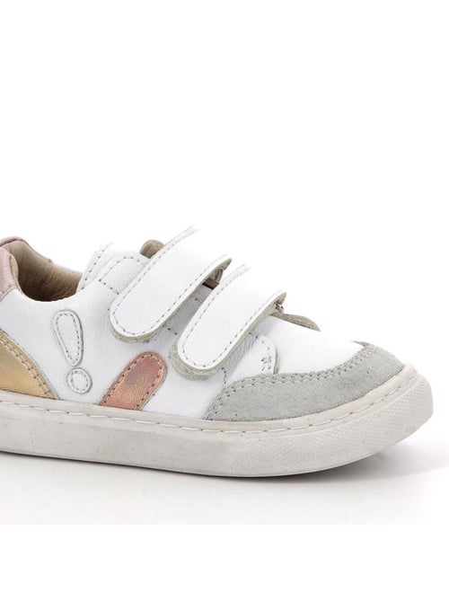 Sneakers basses Cuir Sneakratch - Kiabi