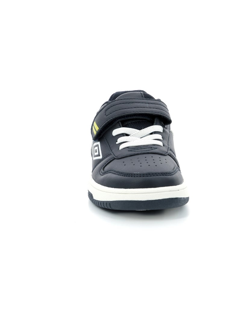 Sneakers basses Cuir Um Ovida Vlc Bleu marine - Kiabi