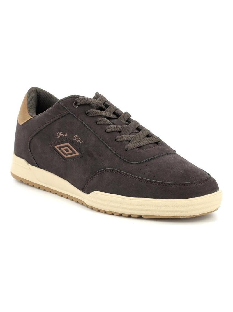 Sneakers basses Polyurethane Um Ipam Net Marron foncé - Kiabi