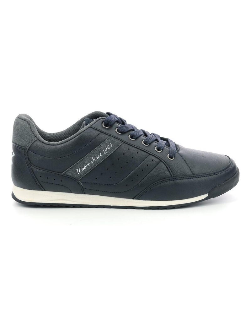 Sneakers basses Polyurethane Um Livan Net Bleu marine - Kiabi