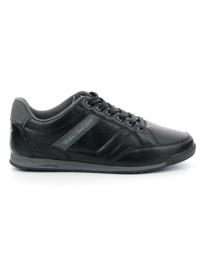 Sneakers basses Polyurethane Um Livan Net Noir Gris - Kiabi