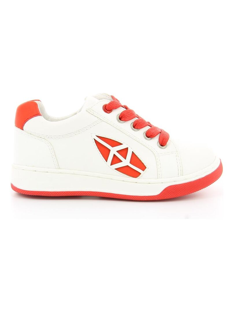 Sneakers basses Synthetique Bloups Rouge - Kiabi