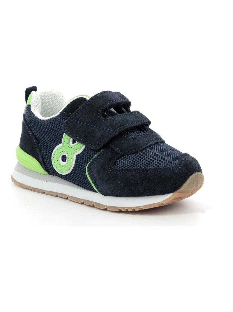 Sneakers basses Textile mesh Snookies Bleu marine - Kiabi