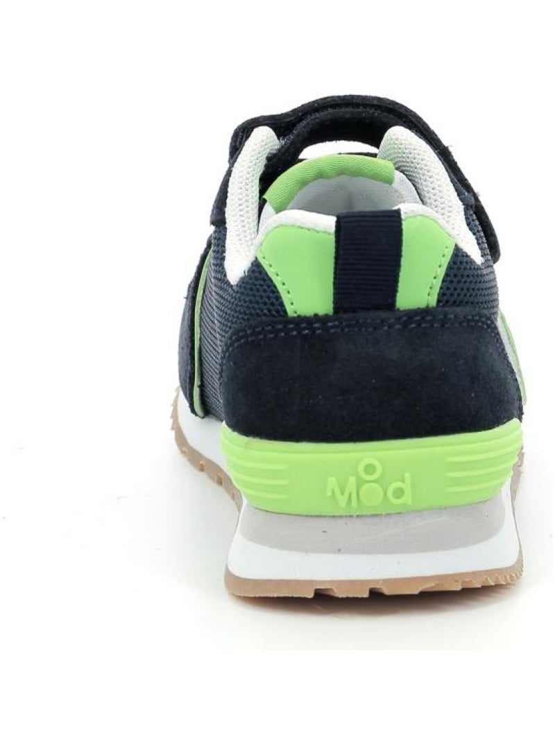 Sneakers basses Textile mesh Snookies Bleu marine - Kiabi