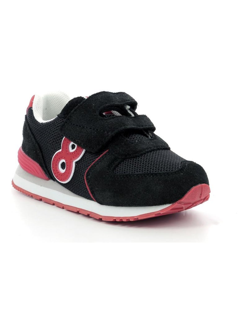 Sneakers basses Textile mesh Snookies Mod 8 Noir - Kiabi