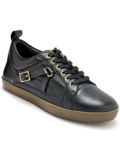 Sneakers basses zippés avec lacets - PEDICONFORT - Kiabi