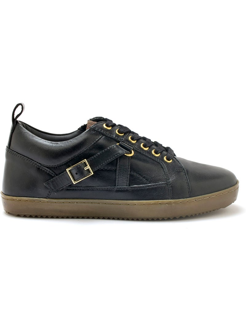 Sneakers basses zippés avec lacets - PEDICONFORT Noir Noir - Kiabi