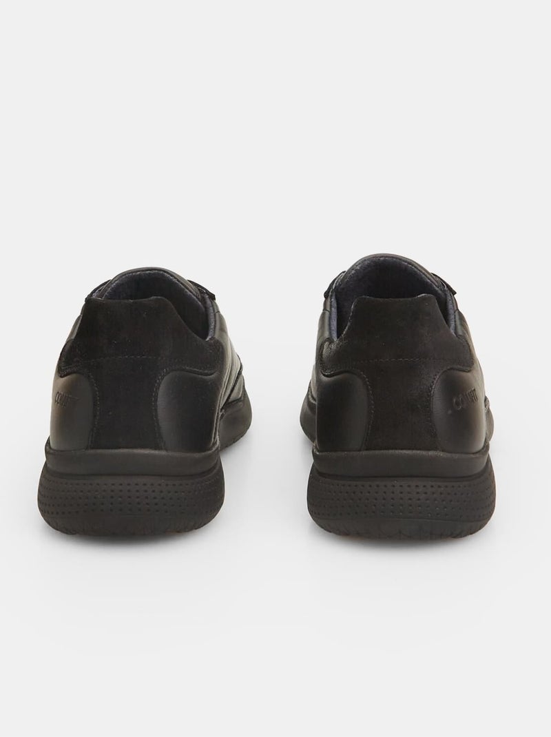 Sneakers Bata Comfit en cuir sans lacets BATA Noir - Kiabi