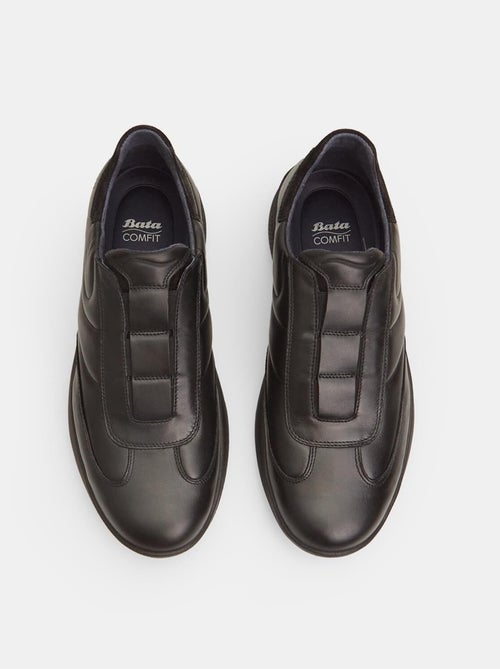 Sneakers Bata Comfit en cuir sans lacets BATA - Kiabi