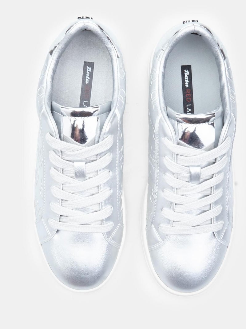 Sneakers Bata Red Label Argent - Kiabi