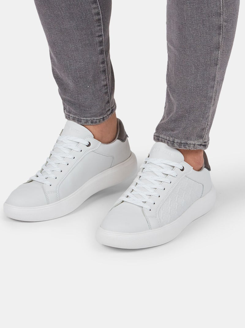 Sneakers Bata Red Label avec logos Blanc - Kiabi