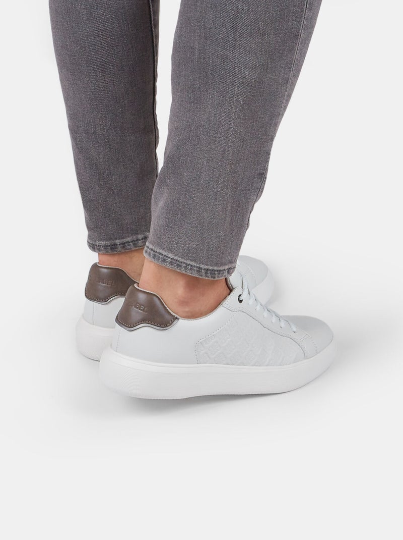Sneakers Bata Red Label avec logos Blanc - Kiabi