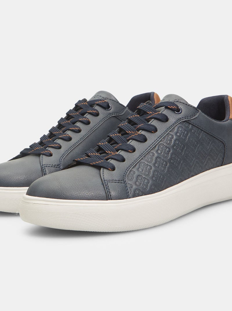 Sneakers Bata Red Label avec logos Bleu - Kiabi