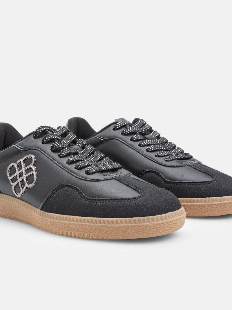 Sneakers Bata Red Label avec semelle couleur terre Noir - Kiabi