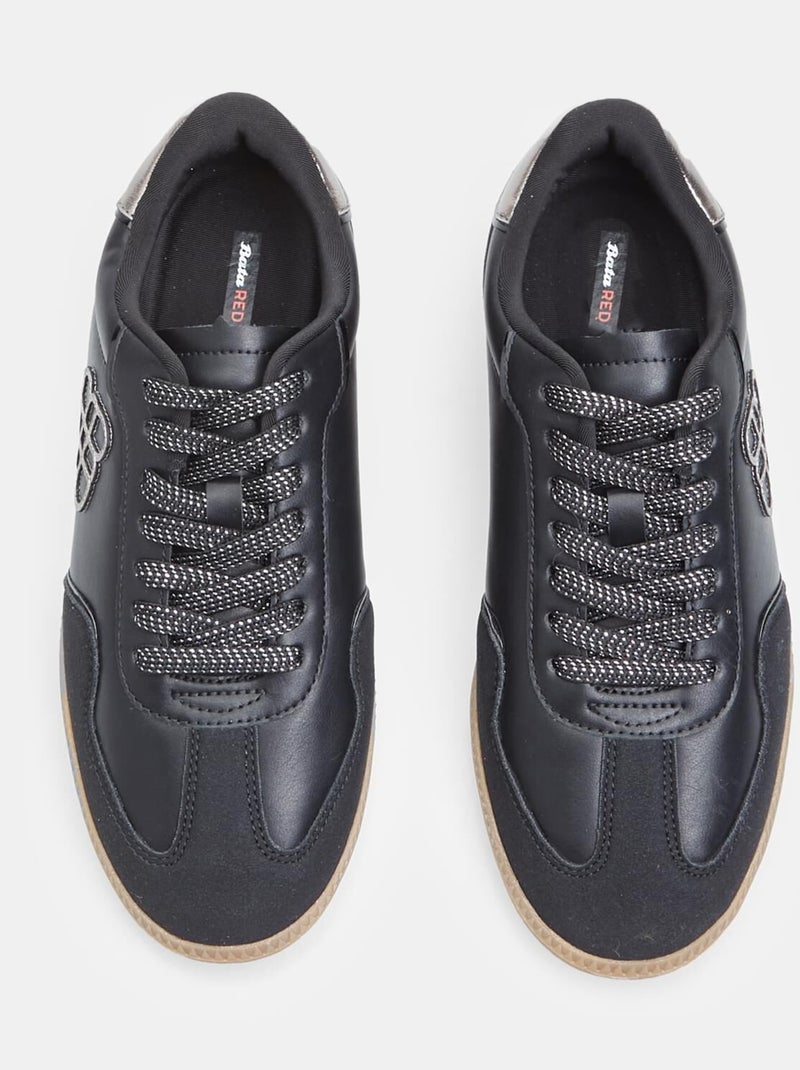 Sneakers Bata Red Label avec semelle couleur terre Noir - Kiabi
