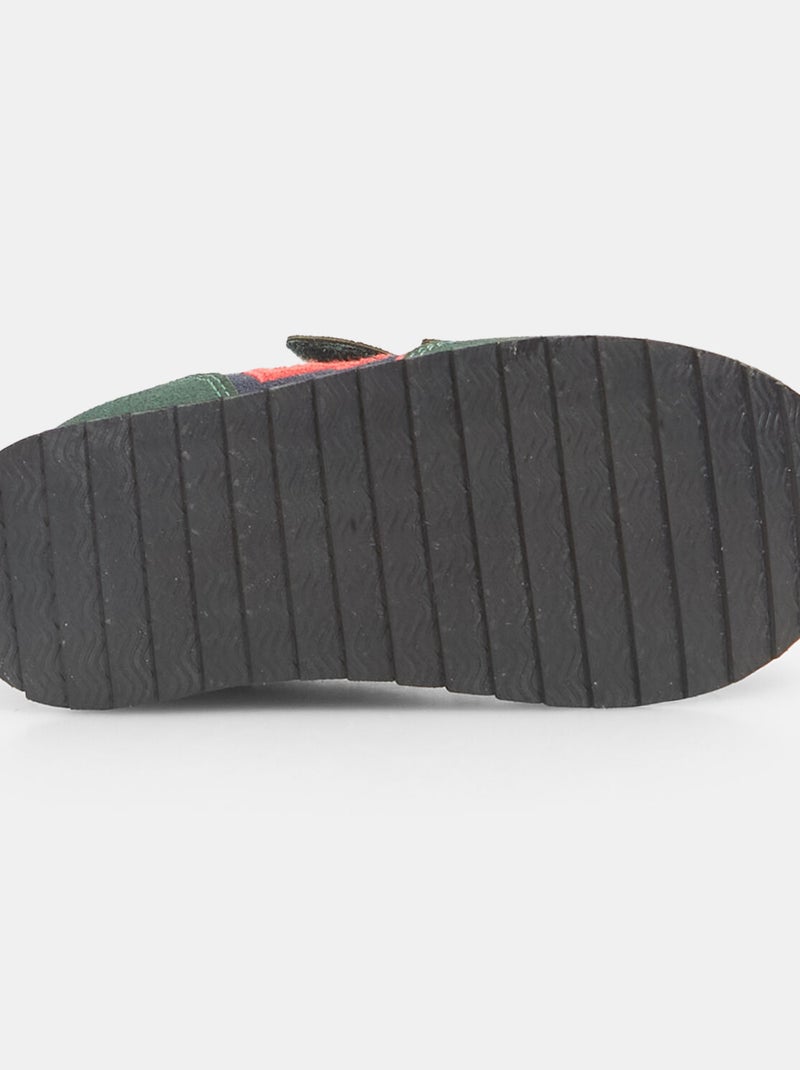 Sneakers Bubblegummers avec bandes velcro BATA Vert - Kiabi