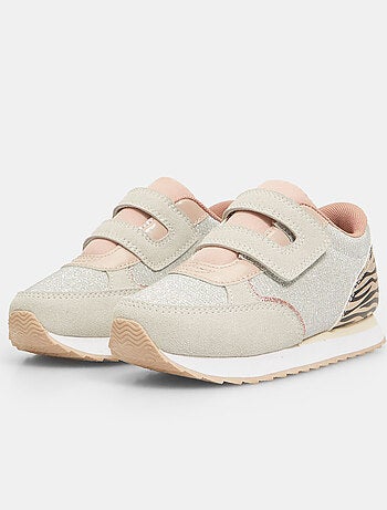 Sneakers Bubblegummers avec détail animalier et bandes velcro BATA