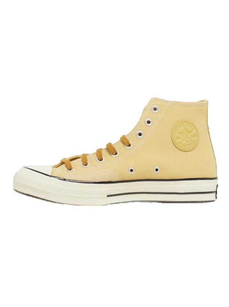 Sneakers Chuck 70 Hi en polyester Converse Blanc Jaune - Kiabi