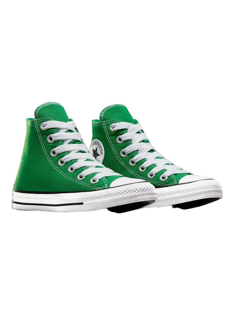 Sneakers Chuck Classic Hi toile Converse Vert - Kiabi