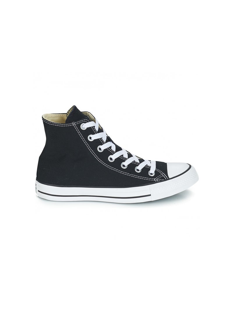 Sneakers Chuck Taylor All Star High toile Converse Noir - Kiabi