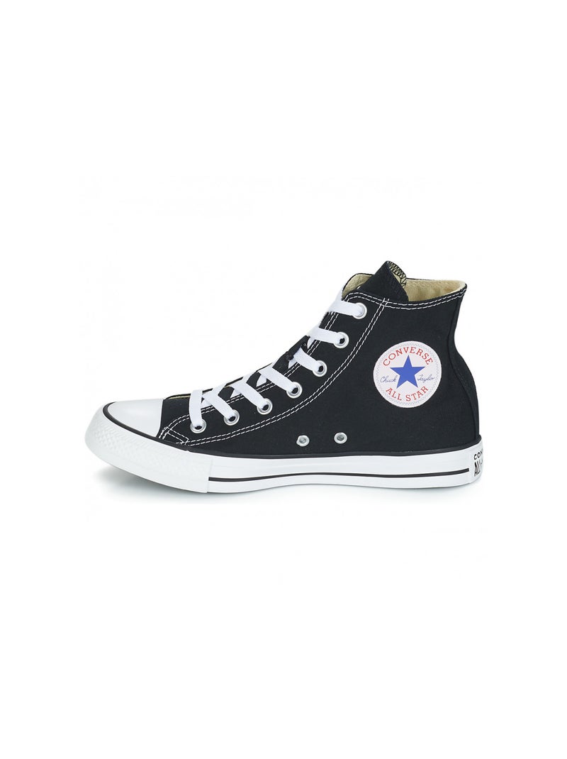 Sneakers Chuck Taylor All Star High toile Converse Noir - Kiabi