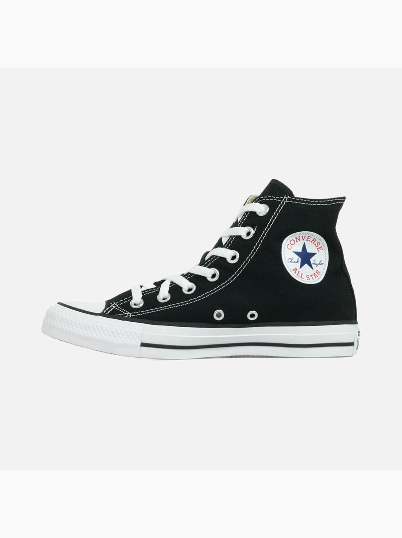 Sneakers Chuck Taylor All Star High toile Converse Noir - Kiabi