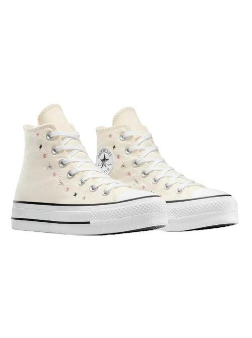 Sneakers Chuck Taylor All Star Lift Platform toile Converse - Kiabi Sneakers Chuck Taylor All Star Lift Platform toile Converse - Kiabi