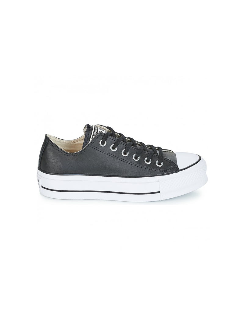 Sneakers Chuck Taylor All Star Lift toile Converse Noir - Kiabi
