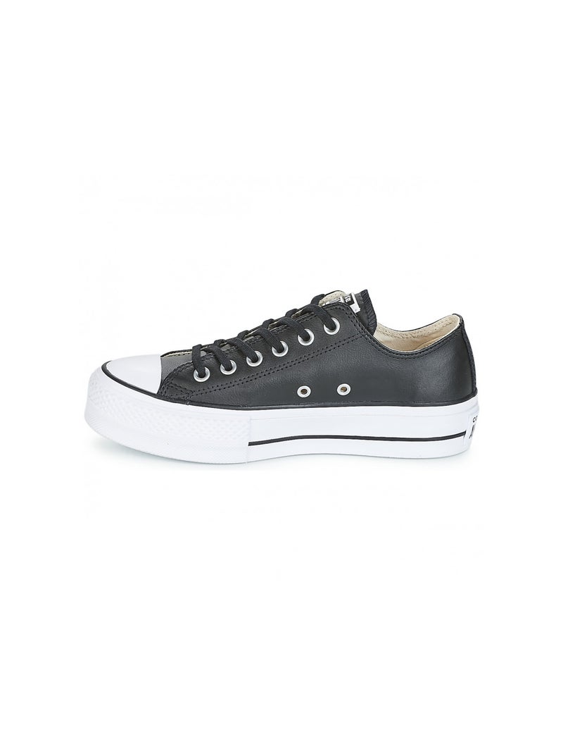 Sneakers Chuck Taylor All Star Lift toile Converse Noir - Kiabi
