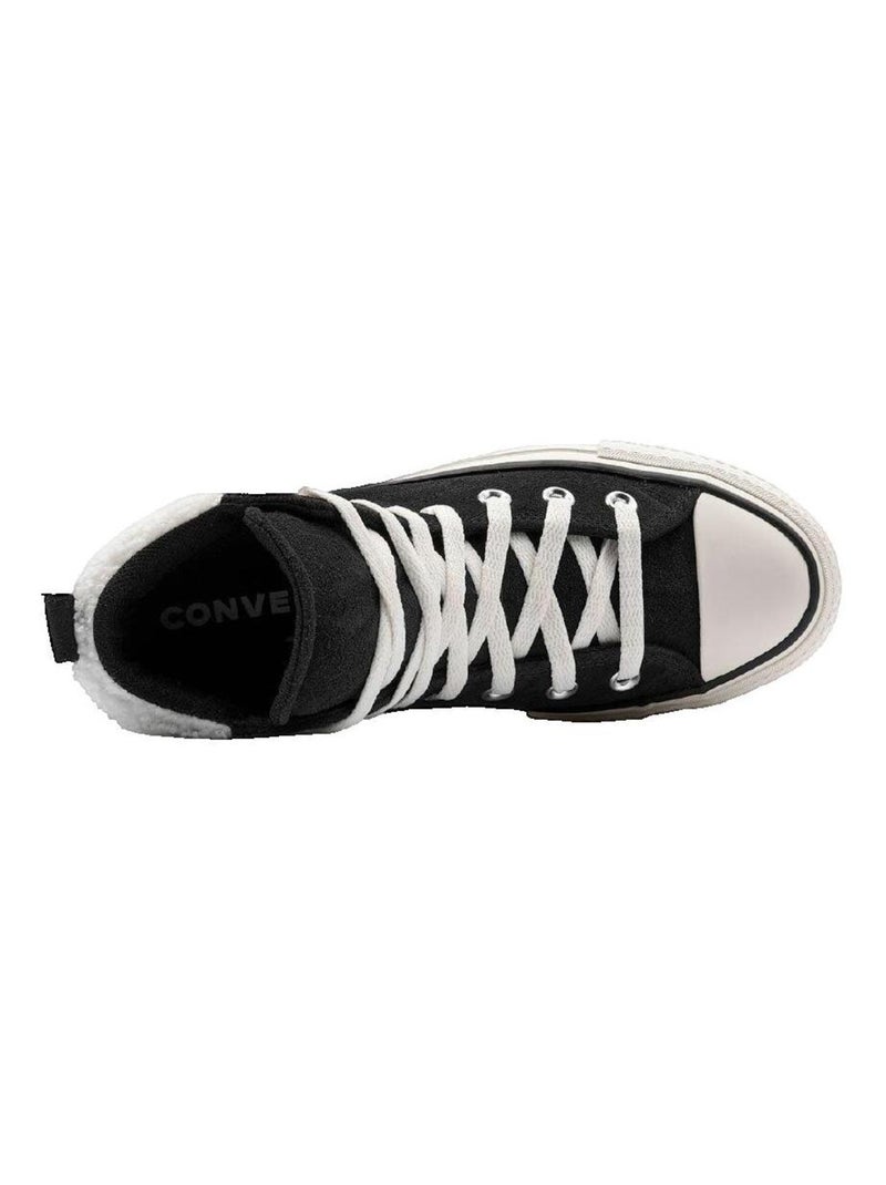 Sneakers Chuck Taylor All Star Puff Lift daim Converse Noir - Kiabi