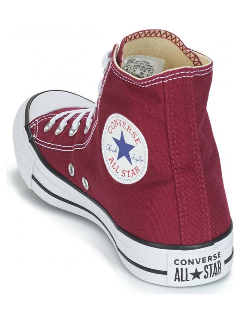 Sneakers Chuck Taylor All Star toile Converse Rouge - Kiabi