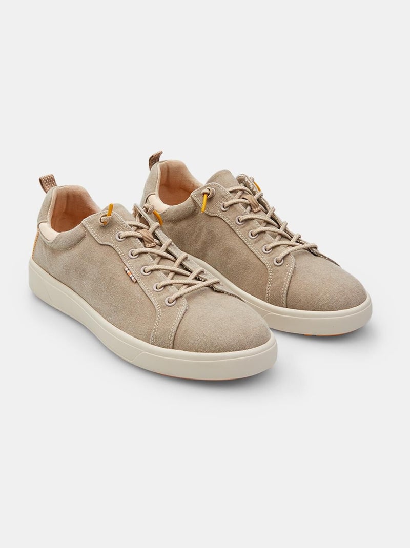 Sneakers comfortables BATA Taupe - Kiabi