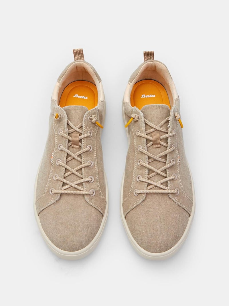 Sneakers comfortables BATA Taupe - Kiabi