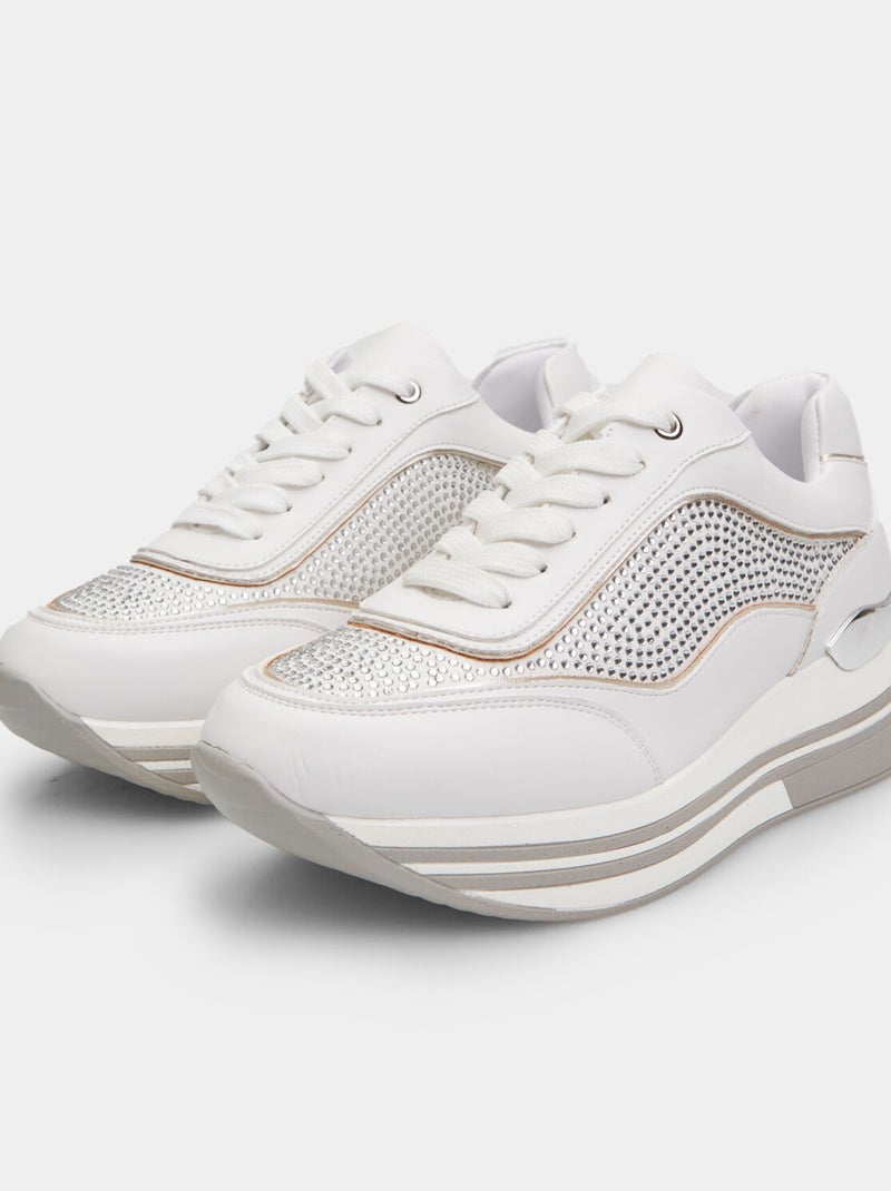 sneakers confortables BATA Blanc - Kiabi
