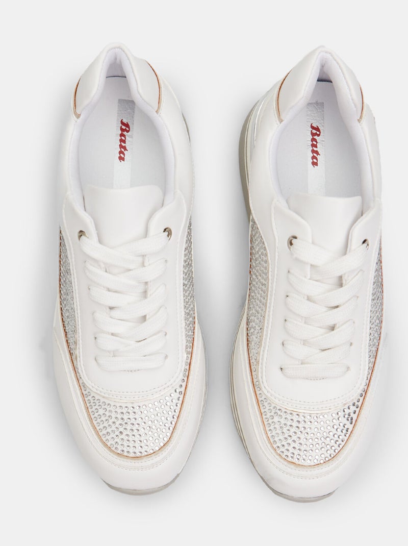 sneakers confortables BATA Blanc - Kiabi