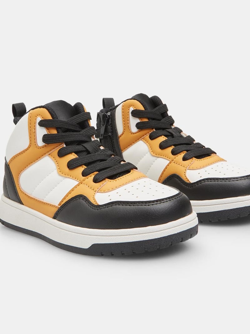 Sneakers confortables BATA Jaune - Kiabi