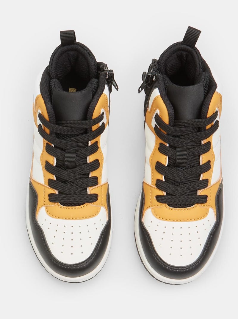 Sneakers confortables BATA Jaune - Kiabi