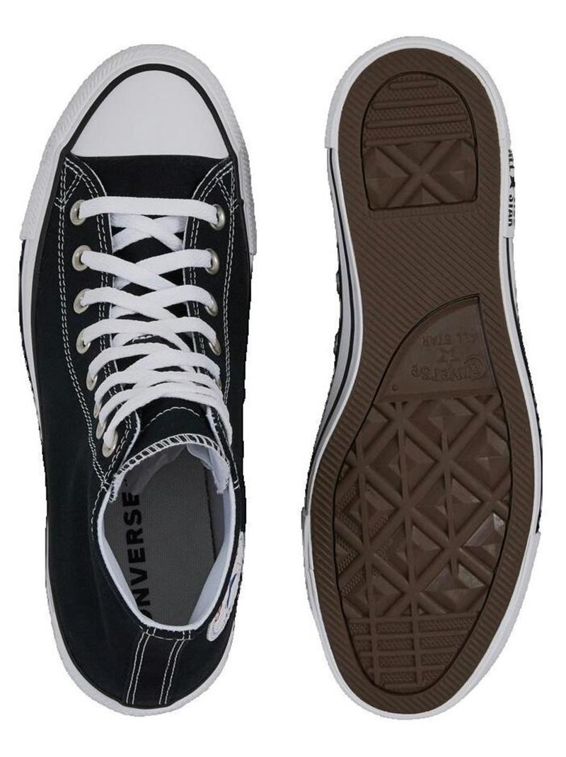 Sneakers Converse Chuck Taylor All Star toile Converse Noir - Kiabi