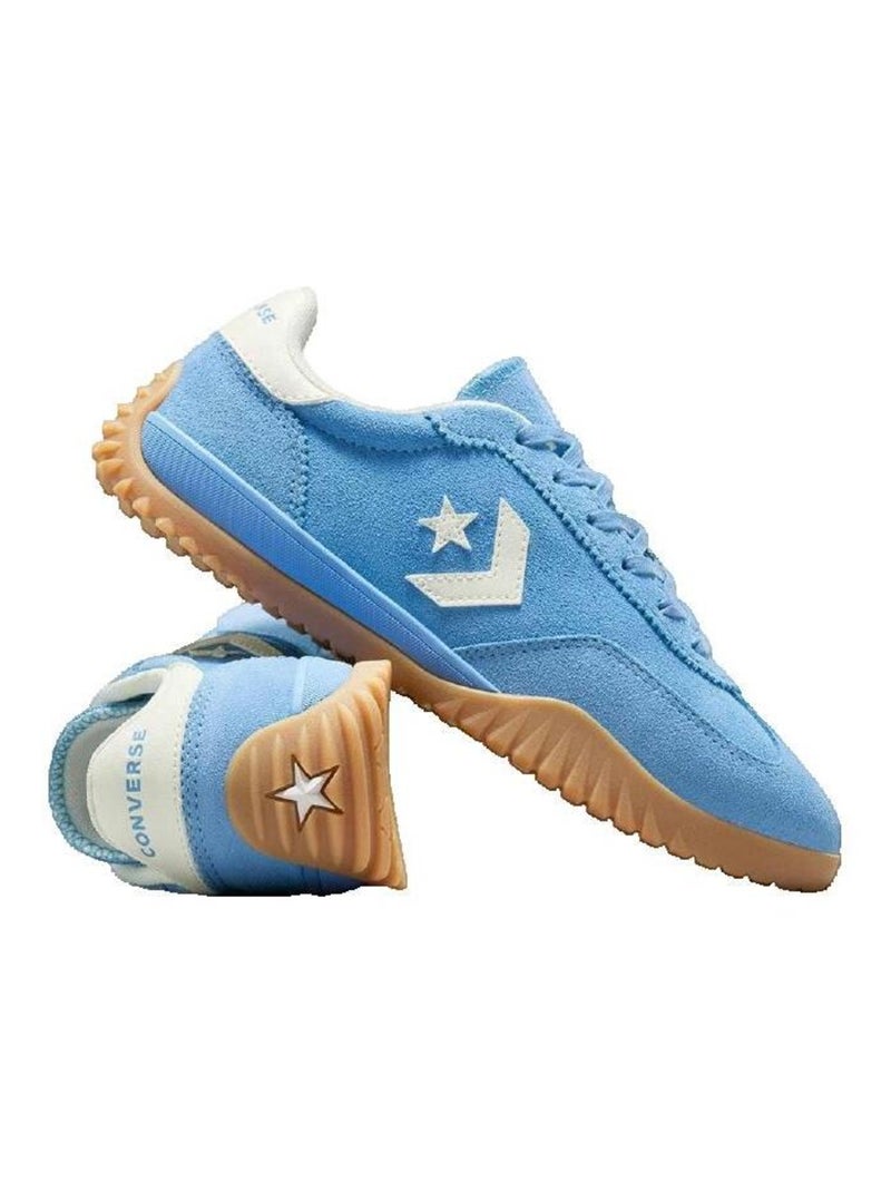 Sneakers Converse Run Star Trainer en daim et cuir Converse Bleu - Kiabi