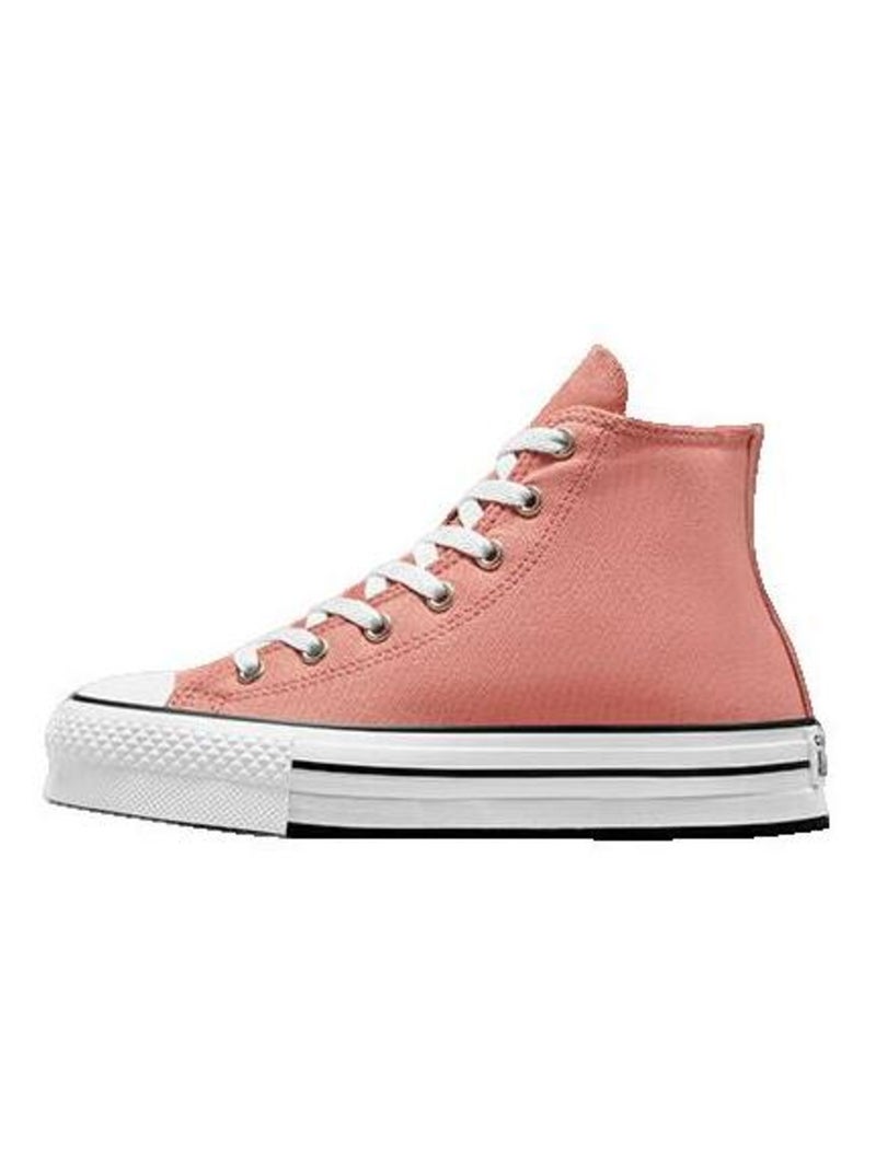Sneakers Ctas Lift Hi toile Converse Rose - Kiabi
