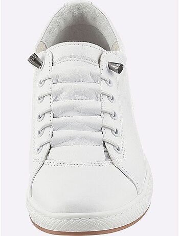Sneakers Cuir Nappa De Vache - Taille Standard - Helline