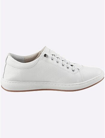 Sneakers Cuir Nappa De Vache - Taille Standard - Helline
